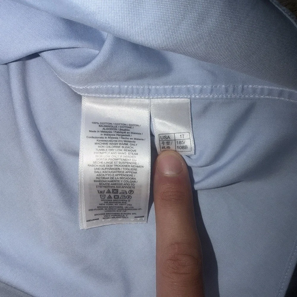 Brooks Brothers please check